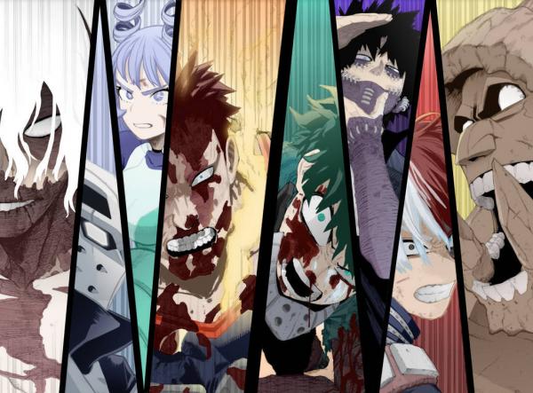 My Hero Academia War arc thru Current